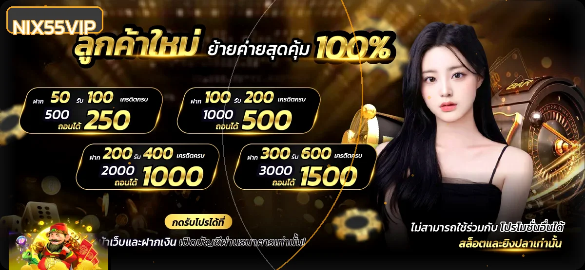 NIX55VIP ทางเข้า สมัคร ฝากถอน และคู่มือใช้งาน
