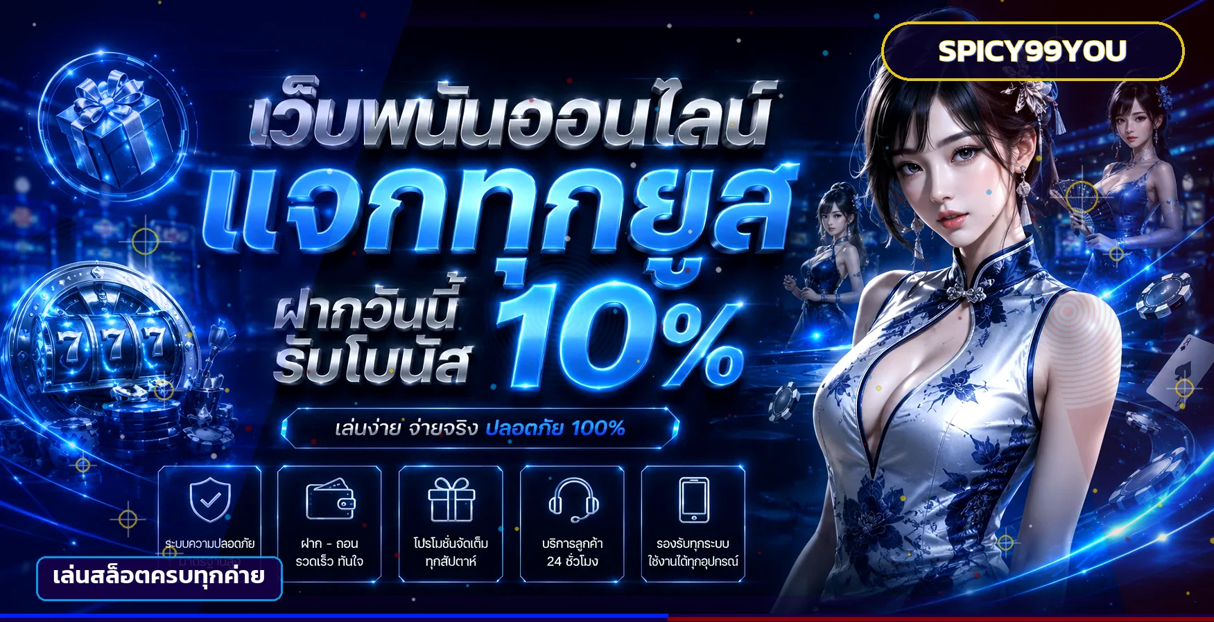 spicy99you ทางเข้าเล่น ล่าสุด ปลอดภัยบนมือถือ