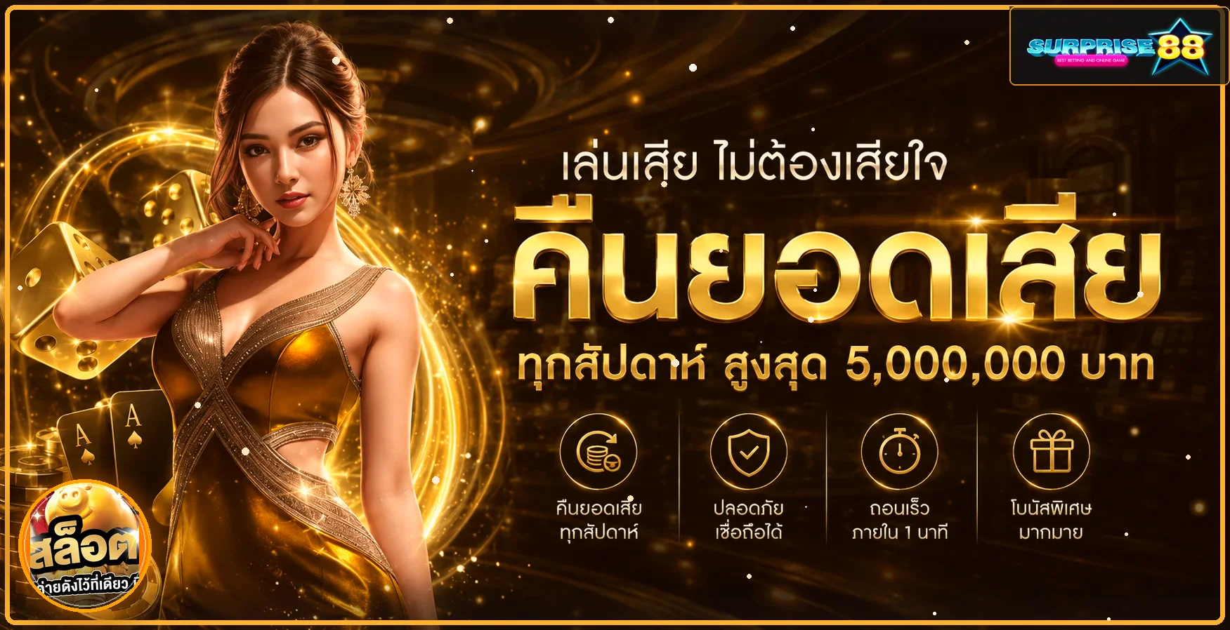 SURPRISE88 สล็อตเว็บตรงไม่ผ่านเอเย่นต์ | ทางเข้า