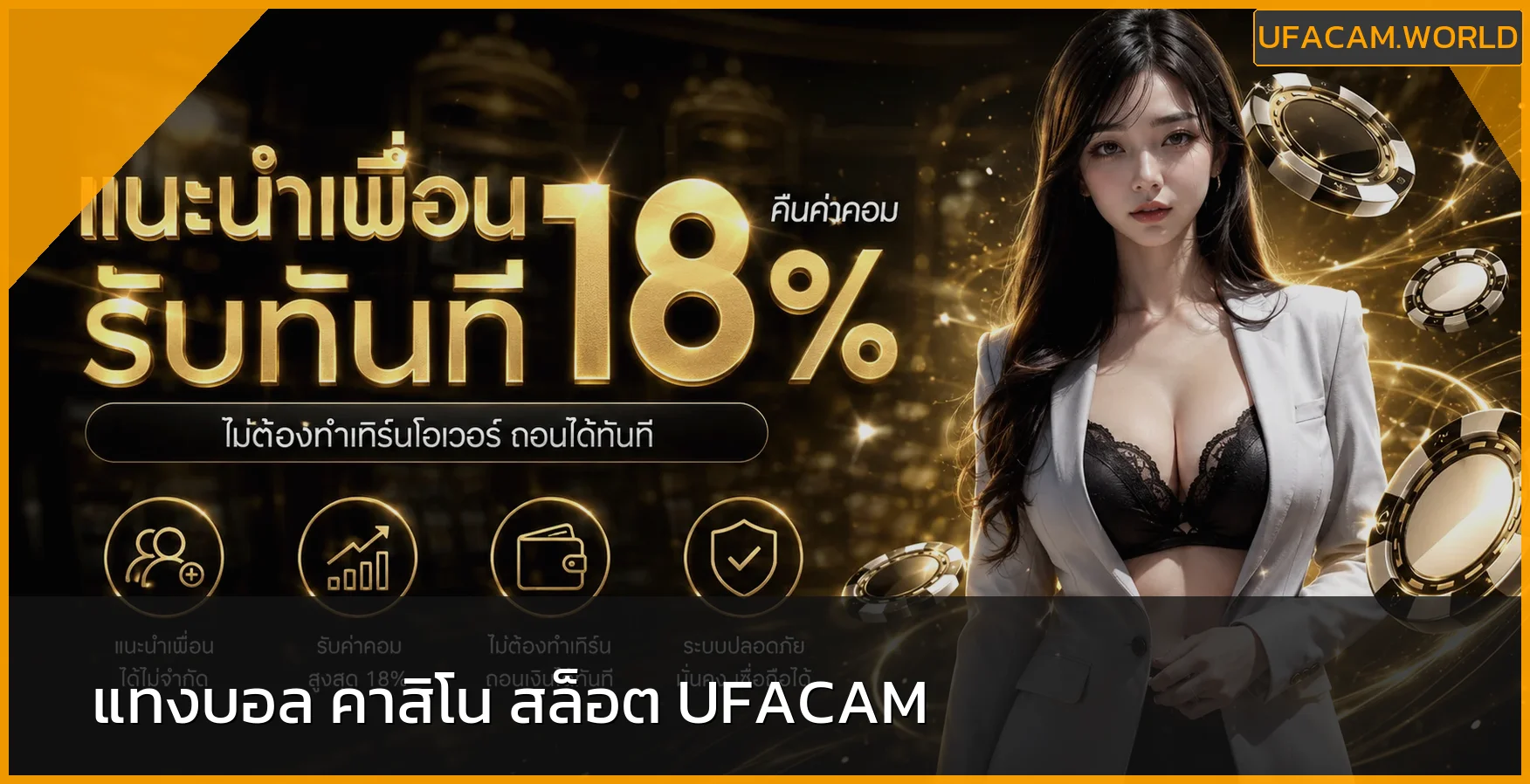UFACAM ทางเข้า UFABET มือถือ เว็บตรงครบทุกเกม