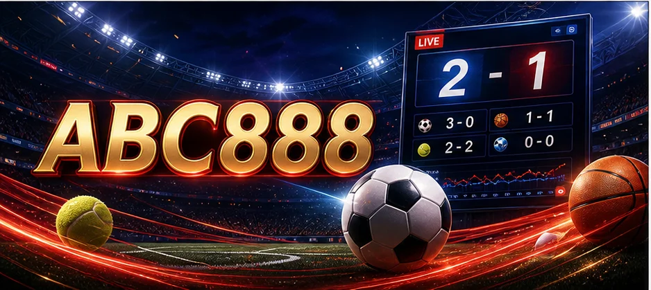 ABC888 เว็บตรง คาสิโน สล็อต ผลกีฬา และผลหวยครบในที่เดียว