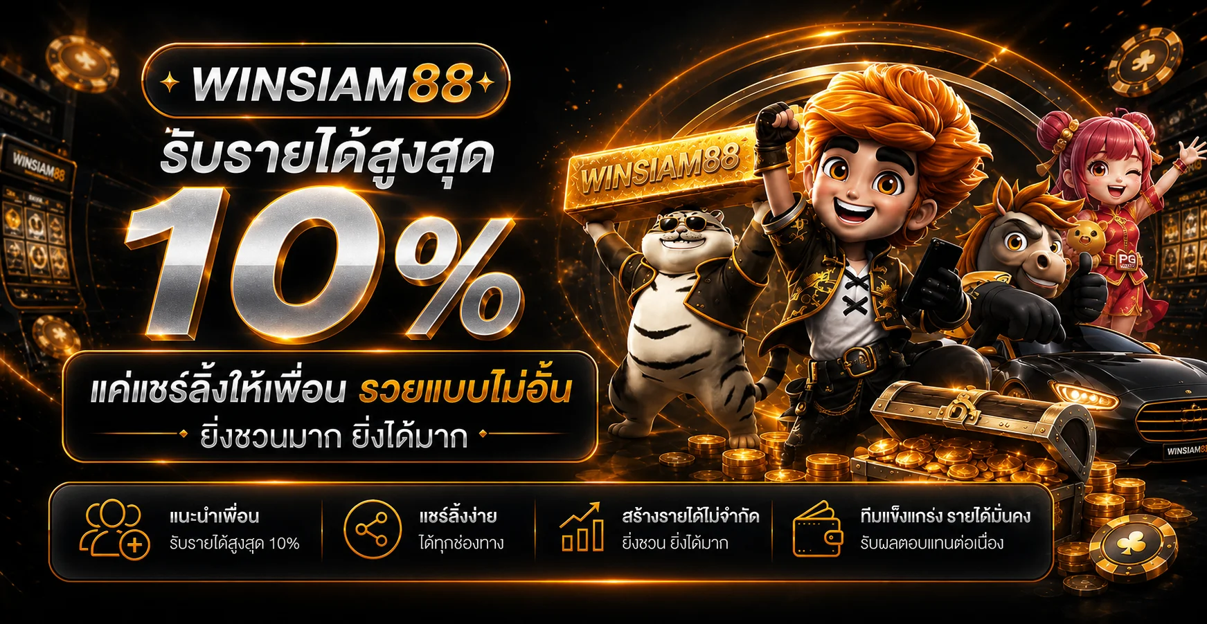 WINSIAM88 เว็บพนันออนไลน์ ฝากถอนออโต้ 24 ชม.