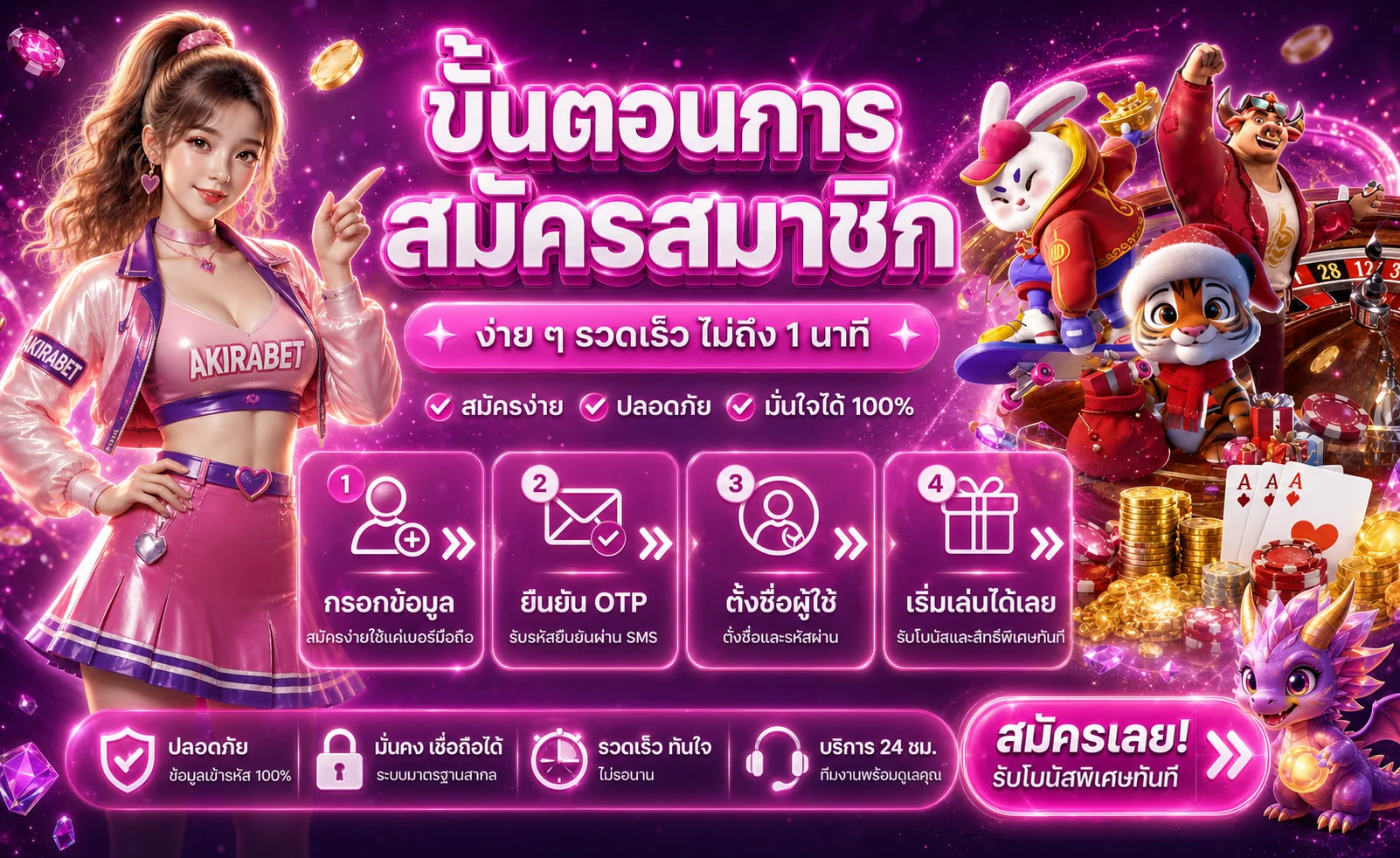 AKIRABET ทางเข้าเว็บตรง สมัครและเข้าสู่ระบบ