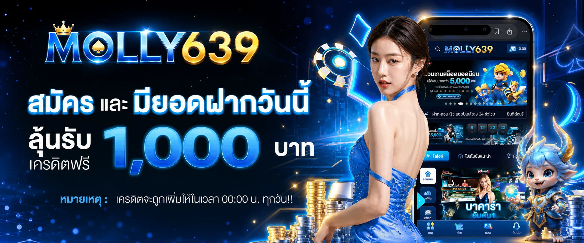 MOLLY639 ทางเข้าเว็บตรง สมัครสมาชิกและเข้าใช้งานล่าสุด