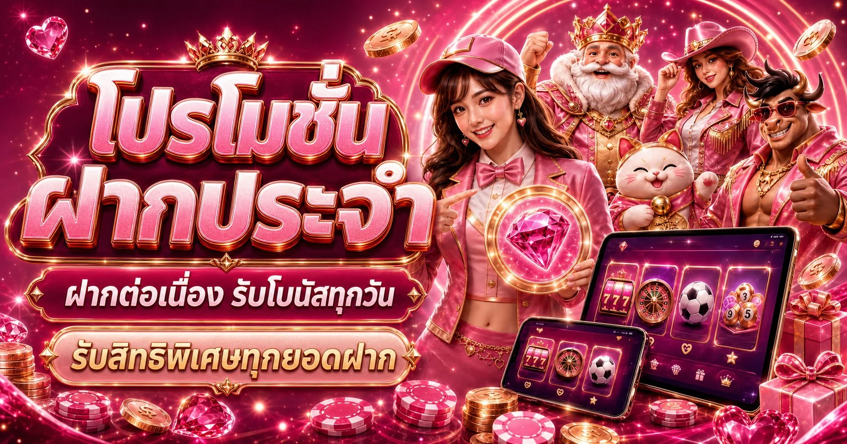 SEXY Baccarat บาคาร่าออนไลน์ เว็บตรง เล่นง่ายจ่ายจริง